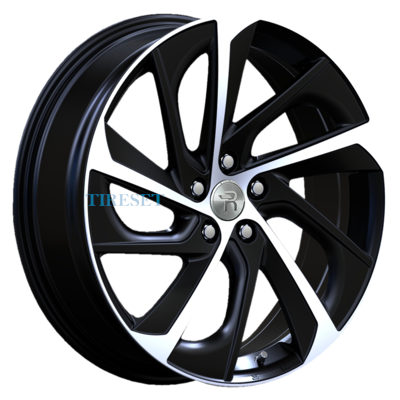 Replay 8x18/5x114,3 ET30 D60,1 LX104 BKF (конус, C570)