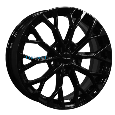 Диски Khomen Wheels 7x17/5x112 ET45 D57,1 KHW1718 (Karoq) Black на tireset.ru