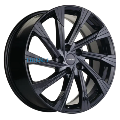 Khomen Wheels 7,5x19/5x108 ET46 D63,4 KHW1901 (Tugella) Black