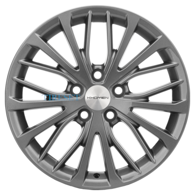 Khomen Wheels 7x17/5x114,3 ET45 D60,1 KHW1705 (Changan/Geely/Lexus/Toyota) Gray