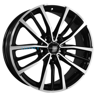 Khomen Wheels 7x18/5x114,3 ET48,5 D67,1 KHW1812 (Sportage) Black-FP