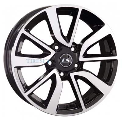 LS 6,5x16/5x114,3 ET40 D67,1 1317 BKF (конус)