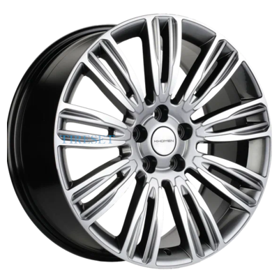 Khomen Wheels 8,5x20/5x120 ET45 D72,6 KHW2004 (RRover) Dark Chrome