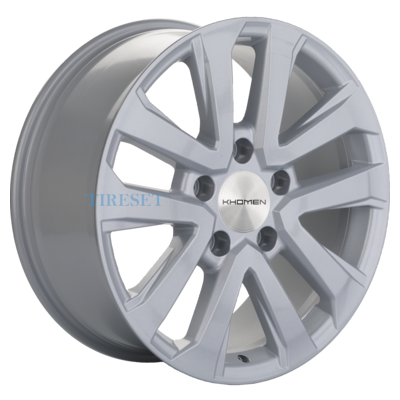 Khomen Wheels 8,5x20/5x150 ET45 D110,1 KHW2003 (LX570/LC100/LC200) F-Silver
