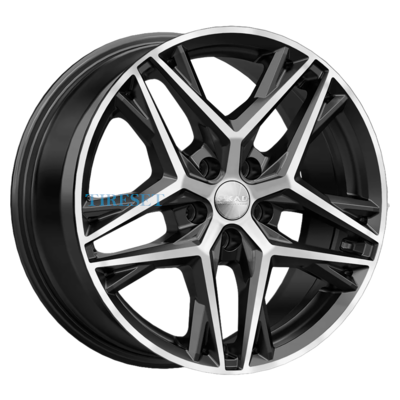 Диски СКАД 8x18/5x120 ET40 D72,6 Челси (КЛ1100) Алмаз бархат новый на tireset.ru