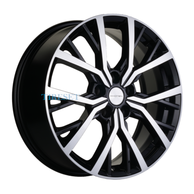 Khomen Wheels 7x18/5x114,3 ET45 D66,1 KHW1806 (X-Trail/Juke) Black-FP
