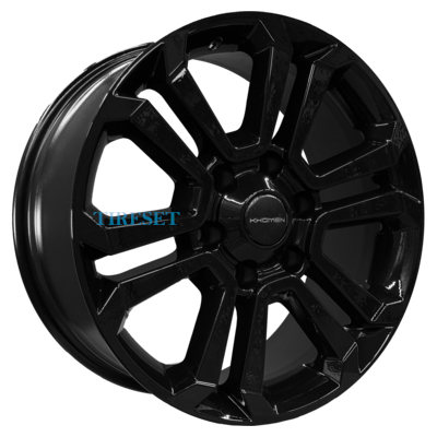 Khomen Wheels 7,5x18/6x139,7 ET25 D106,1 KHW1817 (LC Prado) Black