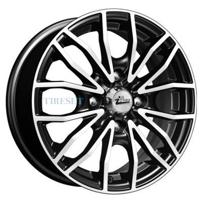 iFree 5,5x14/4x100 ET45 D67,1 Флайт (КС676М) Блэк Джек
