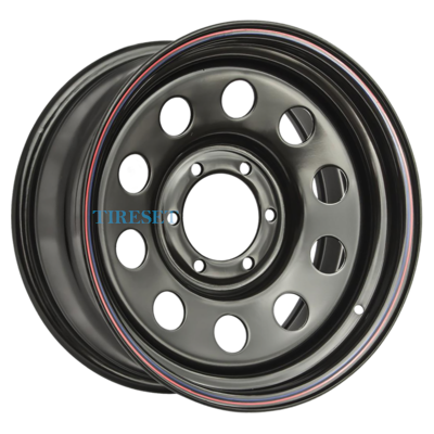 ZEPP 4x4 8x16/6x139,7 ET30 D110 Toyota Nissan Mitsubishi L200 2005+ Черный (LTM)