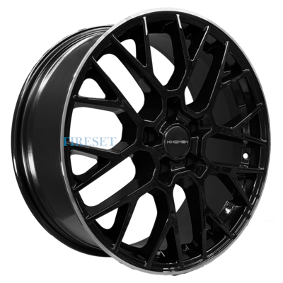 Диски Khomen Wheels 7x18/5x114,3 ET51 D67,1 KHW1818 (Tucson) Black MR на tireset.ru