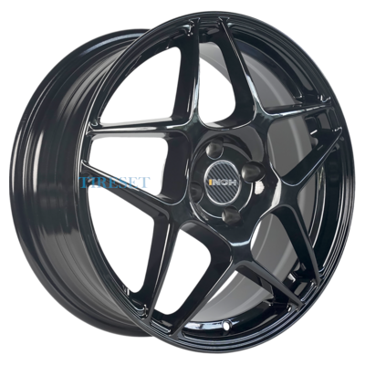 INCH 7x17/5x108 ET36 D65,1 FA8540 Full Black Round (ZJH) FlowForming