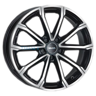 MAK 7x18/5x112 ET43 D57,1 DaVinci Black mirror