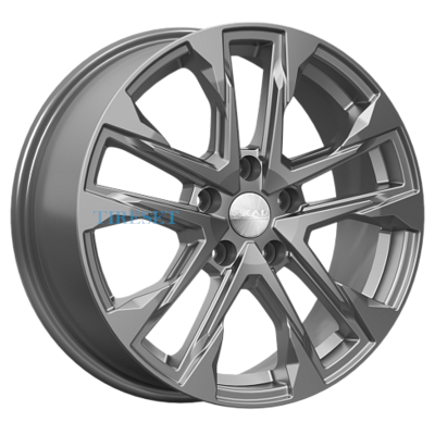 Диски Скад 7x17/5x114,3 ET39 D60,1 Атакор графит на tireset.ru