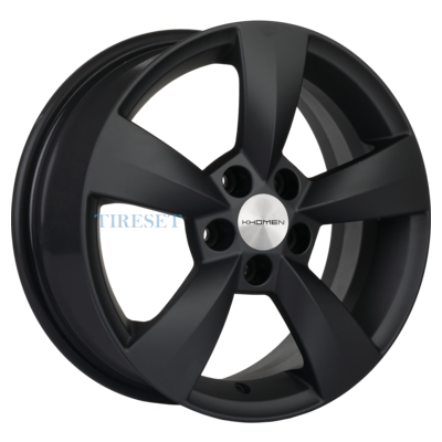 Диски Khomen Wheels 6x15/5x100 ET38 D57,1 KHW1504 (Rapid) Black matt на tireset.ru