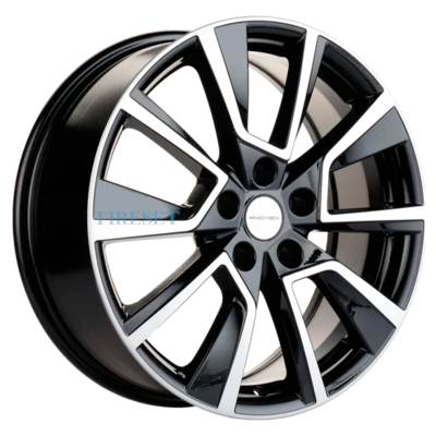 Khomen Wheels 7x18/5x108 ET40 D60,1 KHW1802 (Chery Tiggo) Black-FP