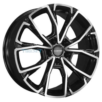 Khomen Wheels 7,5x19/5x114,3 ET40 D60,1 KHW1907 (NX/RAV4) Black-FP