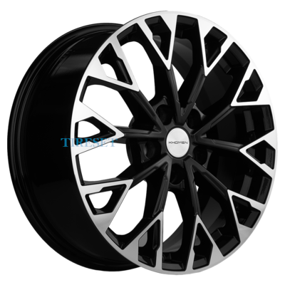 Диски Khomen Wheels 7x17/5x108 ET50 D63,3 KHW1718 (Kuga/Focus/Volvo XC40/XC70) Black-FP на tireset.ru