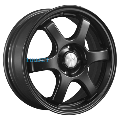 СКАД 6x15/4x100 ET40 D60,1 Киото (КЛ249) Черный бархат новый