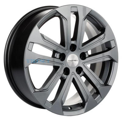 Khomen Wheels 7x18/5x112 ET43 D57,1 KHW1803 (Kodiaq/Tiguan) G-Silver