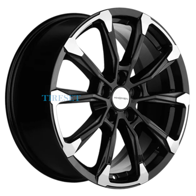 Диски Khomen Wheels 7,5x18/5x110 ET40 D67,1 KHW1808 (Evolute i-Joy) Black-FP на tireset.ru