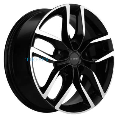 Khomen Wheels 6,5x17/5x114,3 ET40 D67,1 KHW1708 (XCeed) Black-FP