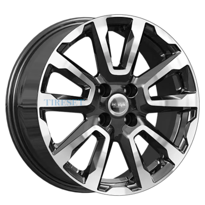 Диски KиK 6,5x16/4x100 ET45 D60,1 КС1026 Алмаз черный на tireset.ru