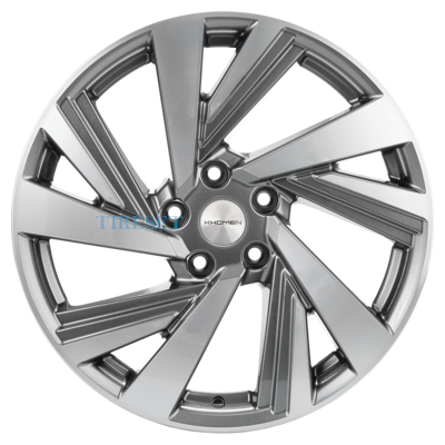 Khomen Wheels 7,5x18/5x114,3 ET45 D66,1 KHW1801 (Teana/X-trail) Gray-FP
