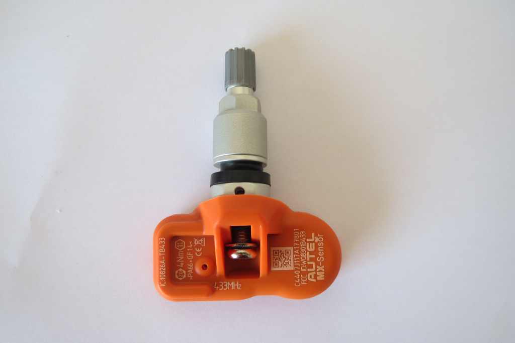 Датчик TPMS Autel MX-Sensor 433 МГц, зажимной, серебристый