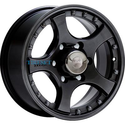 СКАД 7x16/5x139,7 ET20 D109,7 Титан (КЛ139) Черный бархат