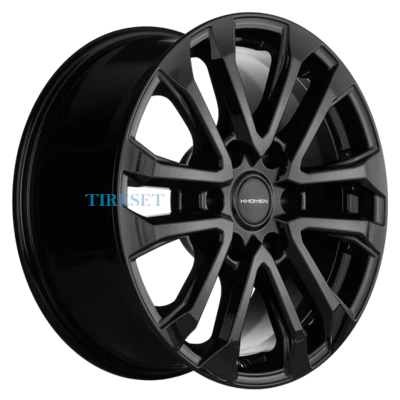 Диски Khomen Wheels 7,5x18/6x139,7 ET25 D106,1 KHW1805 (LC Prado) Black на tireset.ru