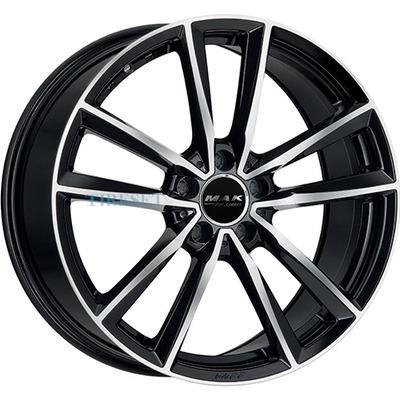 MAK 8x18/5x112 ET48 D66,6 Bremen Black mirror