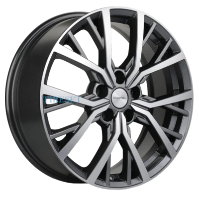 Khomen Wheels 7x18/5x114,3 ET45 D67,1 KHW1806 (CX-5/3) Gray-FP
