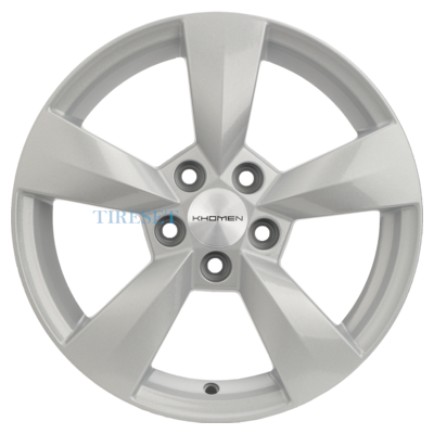 Khomen Wheels 6x15/5x100 ET40 D57,1 KHW1504 (Polo) F-Silver