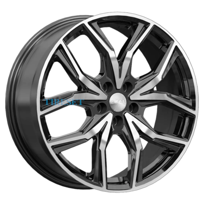 Диски СКАД 8x19/5x120 ET43 D72,6 Арика (КЛ1083) Алмаз на tireset.ru