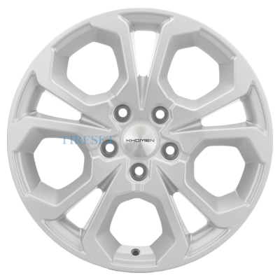 Khomen Wheels 6,5x17/5x114,3 ET50 D66,1 KHW1711 (Arkana/Kaptur) F-Silver