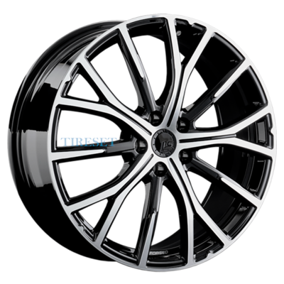 LS Forged 8x19/5x112 ET30 D66,6 LS FG21 BKF (конус, C570)