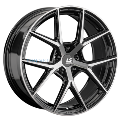 LS FlowForming 8,5x19/5x108 ET30 D65,1 RC78 BKF (конус)