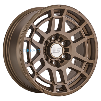 LS 8x17/6x139,7 ET20 D100,1 1358 BZSD (конус, Колпак+лого)