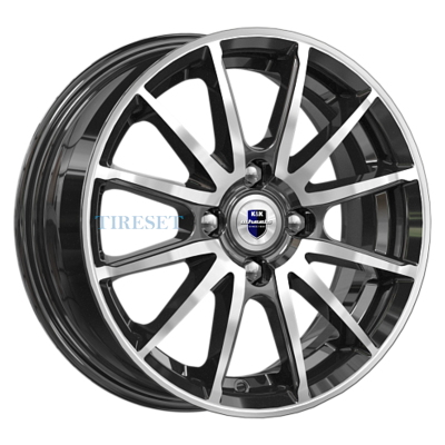 KиK 5,5x14/4x100 ET38 D67,1 Квант (КС960) Алмаз черный