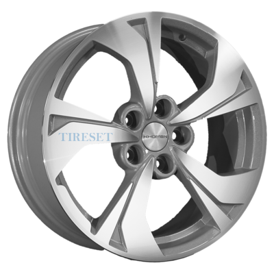Khomen Wheels 7x17/5x114,3 ET48 D67,1 KHW1724 (JAC J7) F-Silver-FP
