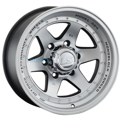 Диски LS 8x16/6x139,7 ET-10 D106,1 879 MBF (конус, Колпак+лого) на tireset.ru