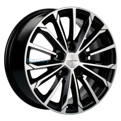 Khomen Wheels 6,5x16/5x110 ET46 D63,3 KHW1611 (Changan CS35) Black-FP