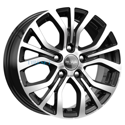 KиK 6,5x16/5x112 ET40 D66,6 КС736 Алмаз черный