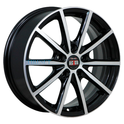 Alcasta 6,5x16/5x112 ET45 D57,1 M61 BKF