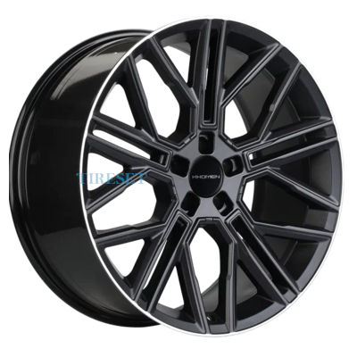 Khomen Wheels 9,5x21/5x120 ET49 D72,6 KHW2101 (RRover) Black matt MR