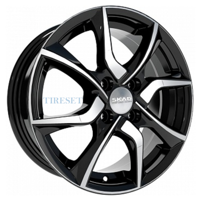 Скад 6x15/4x98 ET35 D58,6 Тулон графит