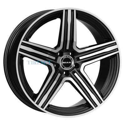 MAK 11x21/5x112 ET38 D66,6 Lewis-D Black mirror