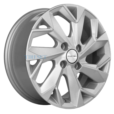 Khomen Wheels 6x15/4x100 ET40 D60,1 KHW1508 (XRay) F-Silver