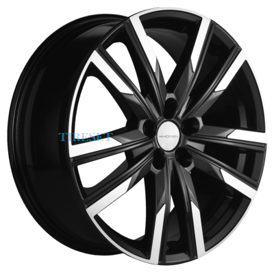 Khomen Wheels 7,5x19/5x108 ET47 D60,1 KHW1905 (Chery Tiggo 8) Black-FP