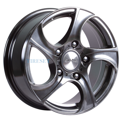 Скад 7x16/5x139,7 ET40 D98,5 Вихрь графит